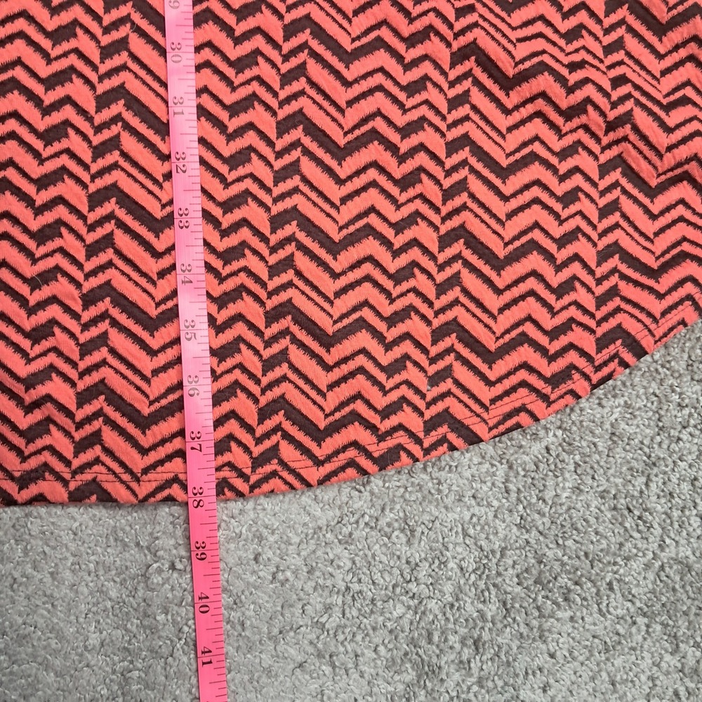 Allison Brittney Womens Chevron Fit and Flare Skater Dress 2 Pack Black Coral XL - Picture 11 of 13